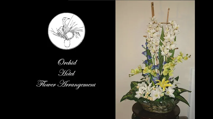 Orchid Hotel Flower Arrangement l Amazing Flowers - DayDayNews