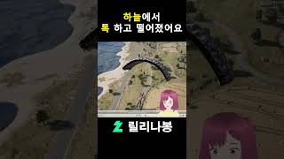 하늘에서 시체가 톡  #배틀그라운드 #배린이 #배그
