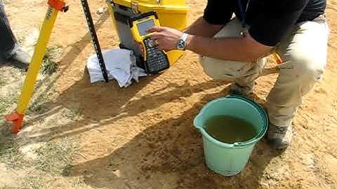 Trimble TSC2 controller in water