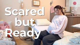 Scared but Ready | Checking Into Hospital for My C-Section | 9 Months Pregnant in Japan