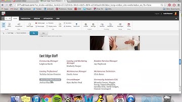 #9: How To Update A Staff Member in Sitecore 8.2