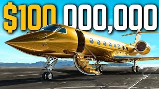 The World’s Most Expensive Private Jets – Top 7 Luxury Aircraft Revealed! #luxurylifestyle