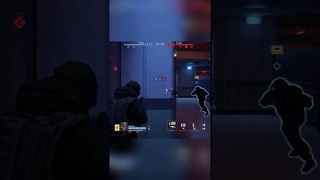 Калибр/Рубеж/Снайпер Видар раскидывает соперников! 