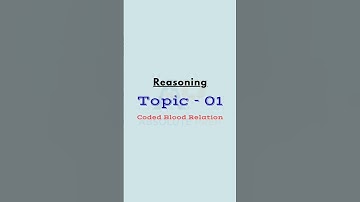Coded Blood Relation Questions for Bank/SSC/Railway Exams #absoluteprep#Reasoningtricks#@absoluteGM7