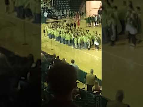 Alma Intermediate School Honor Choir, Alma, Arkansas, National Anthem 2/14/23