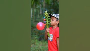 Bamboo Creations with Colourful Balloons #handmade #craft