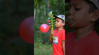 Bamboo Creations with Colourful Balloons #handmade #craft