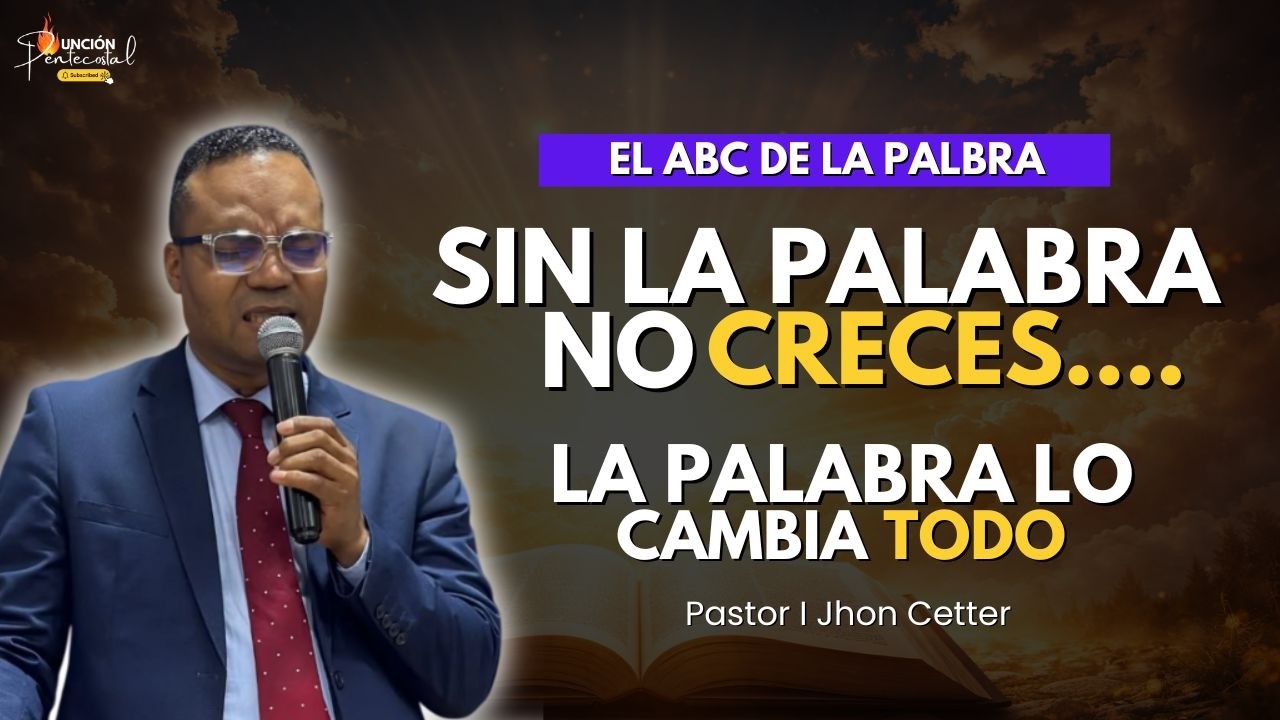👉 Aprende a vivir por la Palabra #3 🔥 I Pr. Jhon Cetter IPUC #vidacristiana