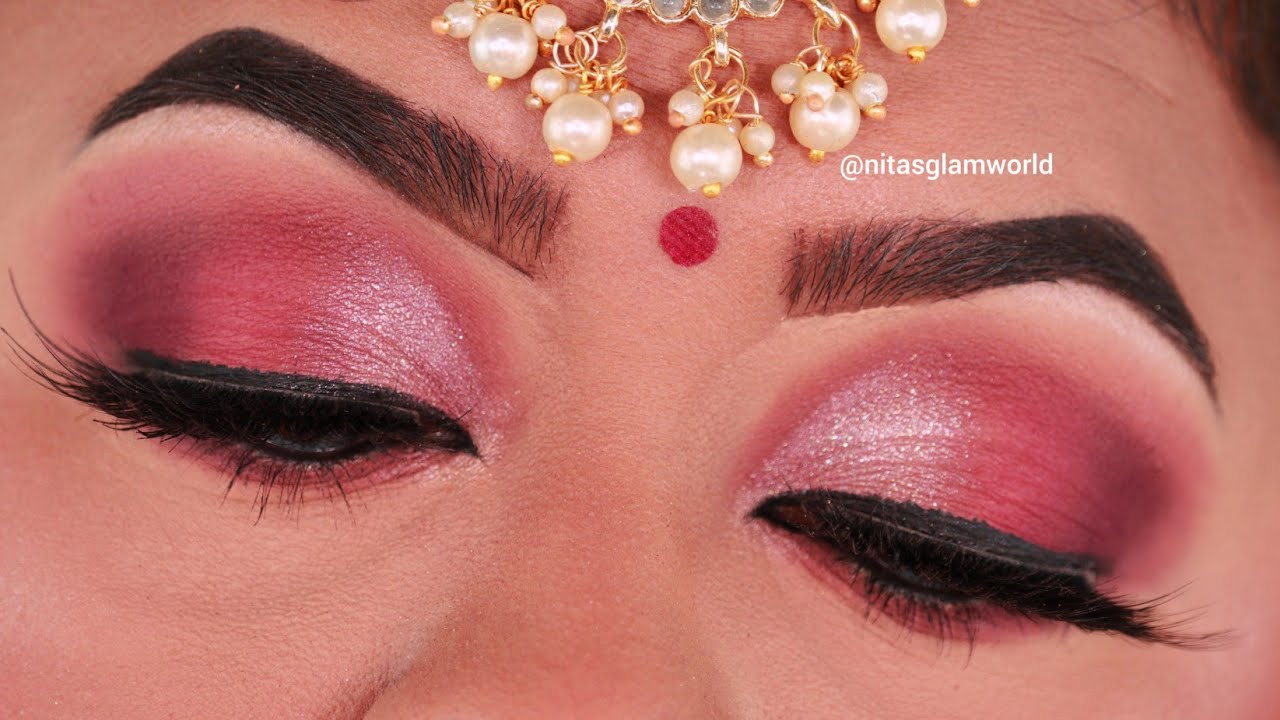 Indian/Bengali Bridal Eye Makeup Tutorial StepbyStep Makeup Revolution New Neutrals Palette