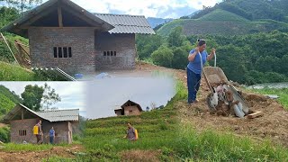 Lam Duong cleared the site before moving in.