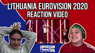 Lithuania | Eurovision 2020 Reaction Video | The Roop - On Fire