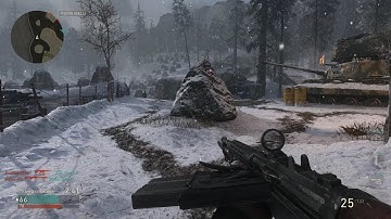 Call of Duty: WWII - open beta - Multiplayer - 4K - MAP - Ardennes Forest