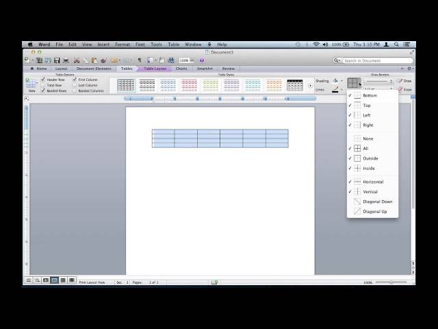 How to Remove Table Lines From a Microsoft Word Document : Microsoft Office Tips class=