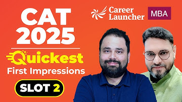 CAT 2025 Slot 2 First Impression | How was CAT 2025 Slot-2 | CAT 2025 Slot-2 Review | First Reaction