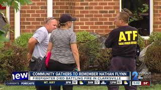 Viewing for fallen firefighter Nathan Flynn