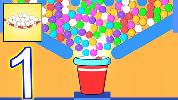 Balls and Ropes - Gameplay Walkthrough Part 1 (iOS, Android)