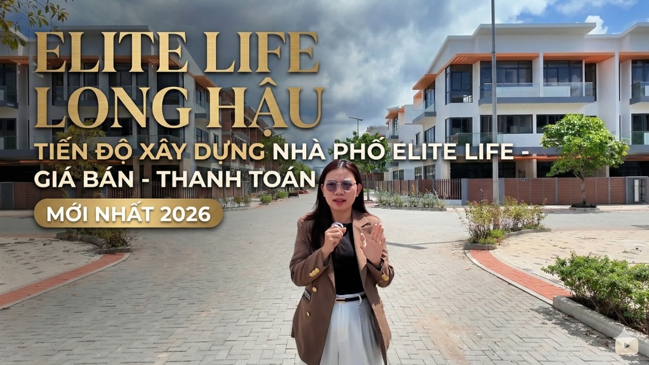 Giá nhà phố Elite Life 2026 bao nhiêu? Lịch thanh toán cực giãn cho nhà đầu tư.