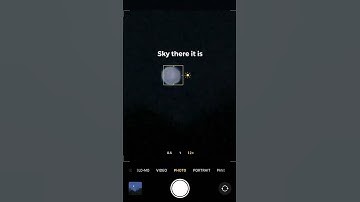 Using an iPhone to see planets #nasa #planets