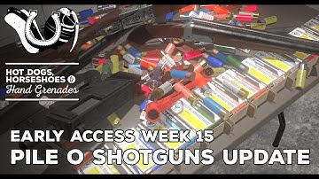 H3VR Early Access Weekly Update #15 - 4 New Shotguns, Flare gun & Tons of 12 Gauge Ammo