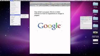 How to Hyperlink an Image in Pages (Mac)