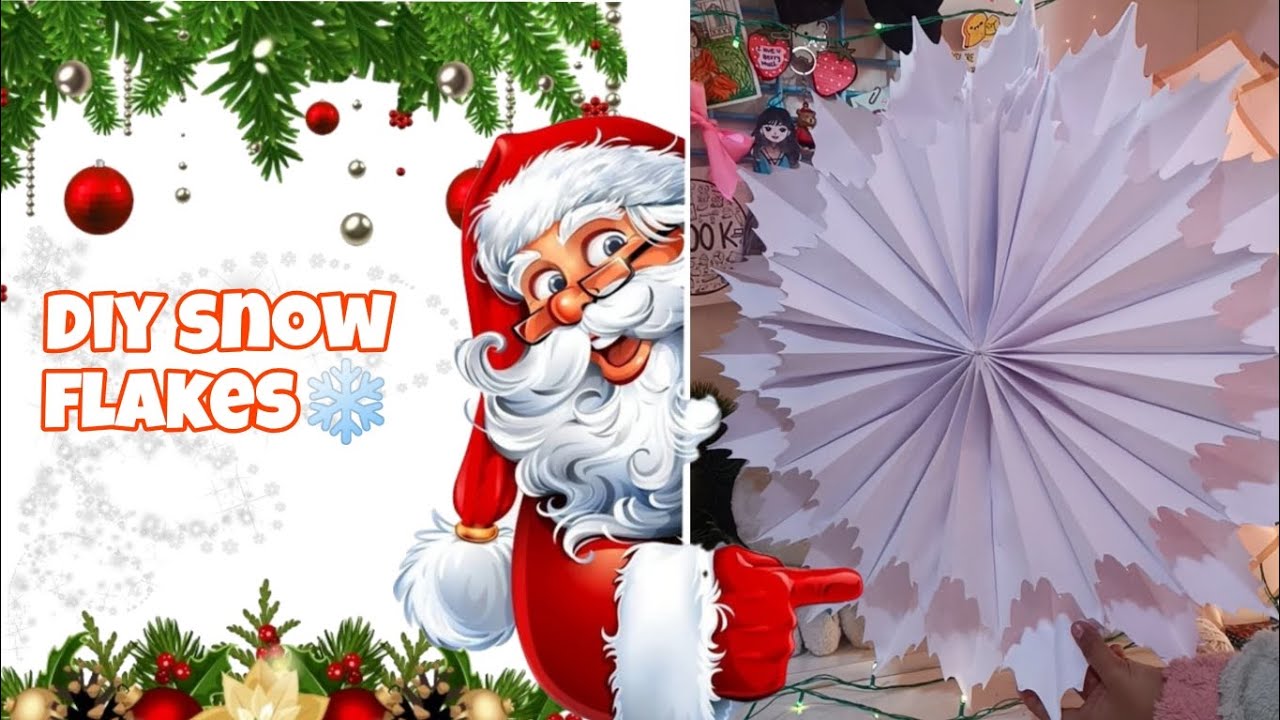 Сделай сам гигантские снежинки❄️ 