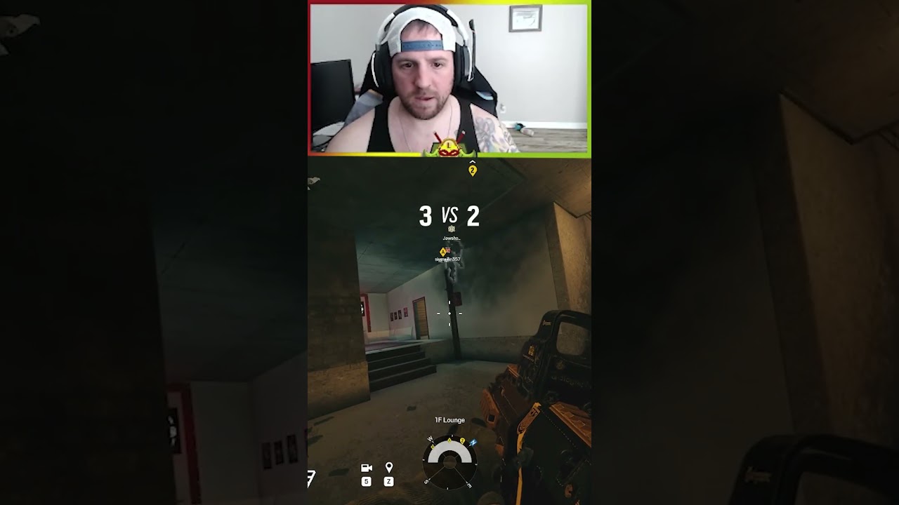 VERTICAL PLAY IS FUN! - RAINBOW SIX SIEGE #shorts #rainbowsixsiege #twitch #r6 #r6siege #rainbowsix