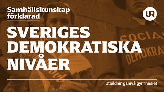 Sveriges demokratiska nivåer | SAMHÄLLSKUNSKAP FÖRKLARAD | Gymnasiet