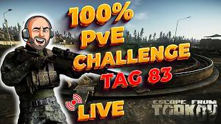 100% PvE Challenge Tag 83 | Punisher Questreihe & Way To Kappa Container!🤩 | Escape From Tarkov