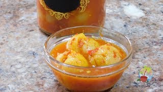 HOW TO MAKE SWAHILI STYLE LEMON PICKLE ( ACHARI YA NDIMU)