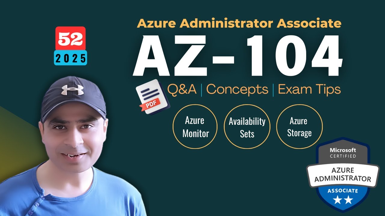 EP52: Master the AZ-104 Exam! Sample Questions, Key Concepts, & Expert ...