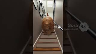 Orange Lightning: The Ultimate Fluffy Monsoon 🐈🌪️