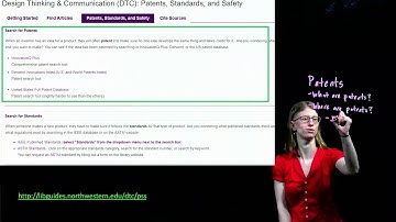 Design Thinking and Communication: Intro to Patents