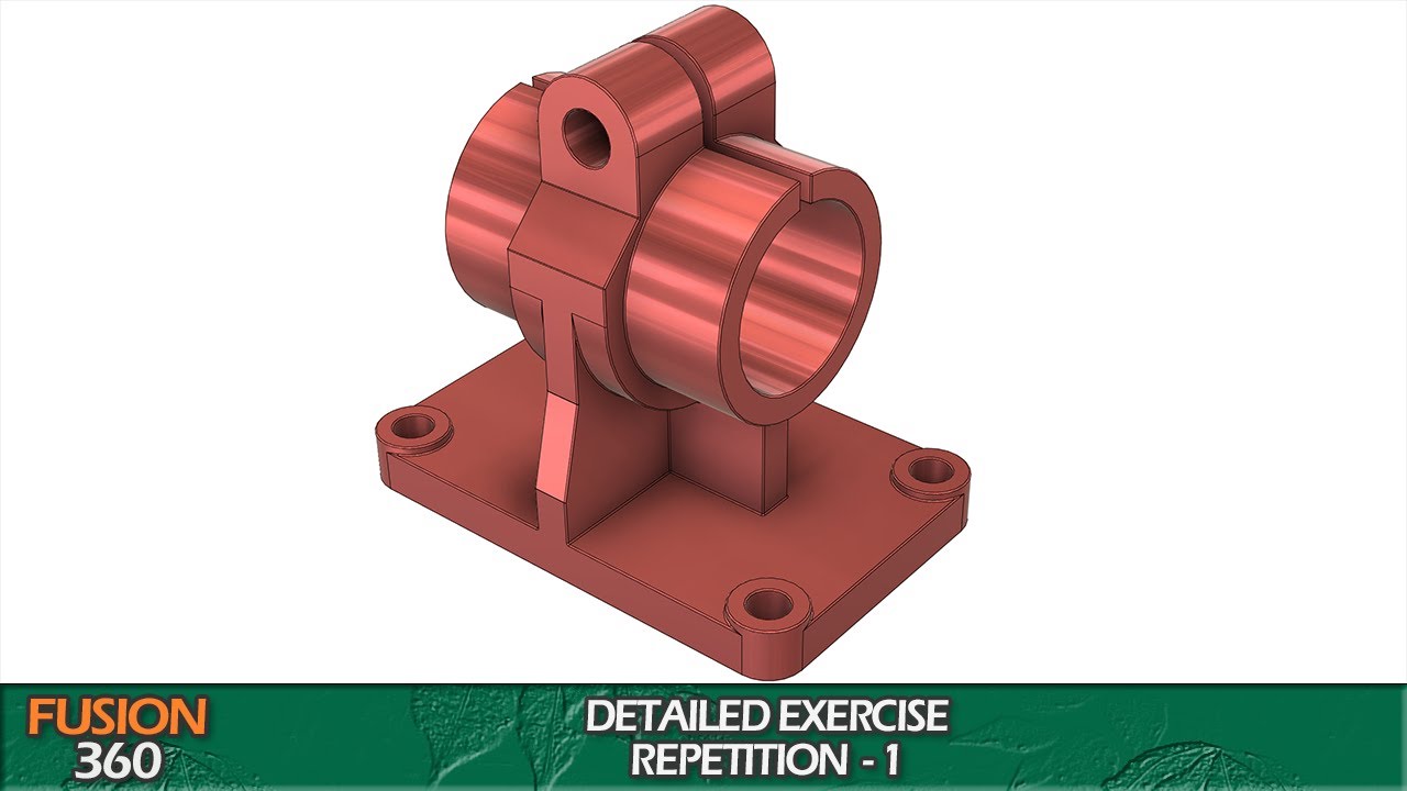 Modeling in  Fusion 360 | Rep no. 1