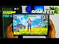 XIAOMI PAD 6 BGMI GAMEPLAY TEST || HANDCAM || 144 FPS ||