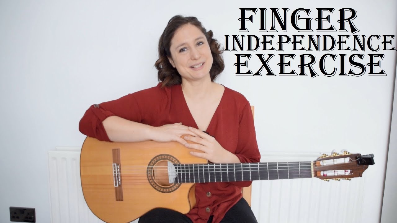 Guitar exercises for finger independence (guitar lesson) Improve your