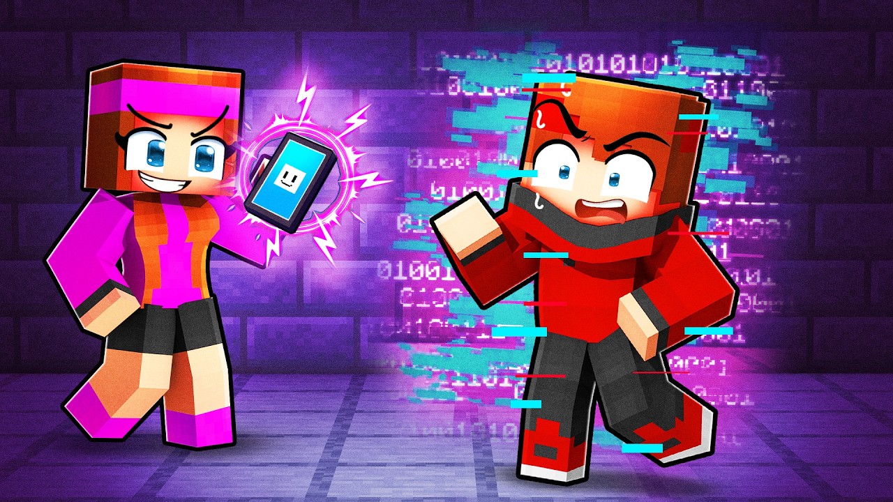 Mon téléphone peut HACK mon Copain sur Minecraft !