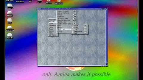 WinUae Amiga OS 3.9 IconEdit