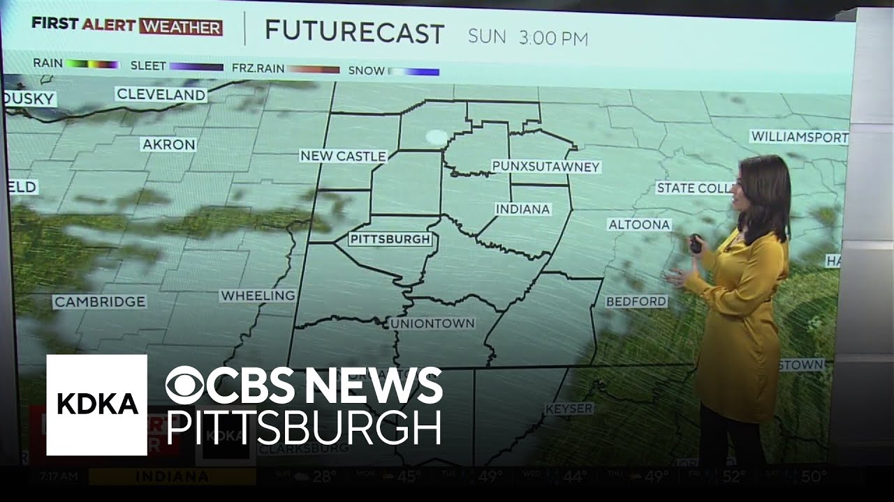 KDKA-TV Morning Forecast (1/4)