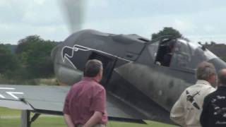 Butcher Bird, (FW190) engine start and flight.