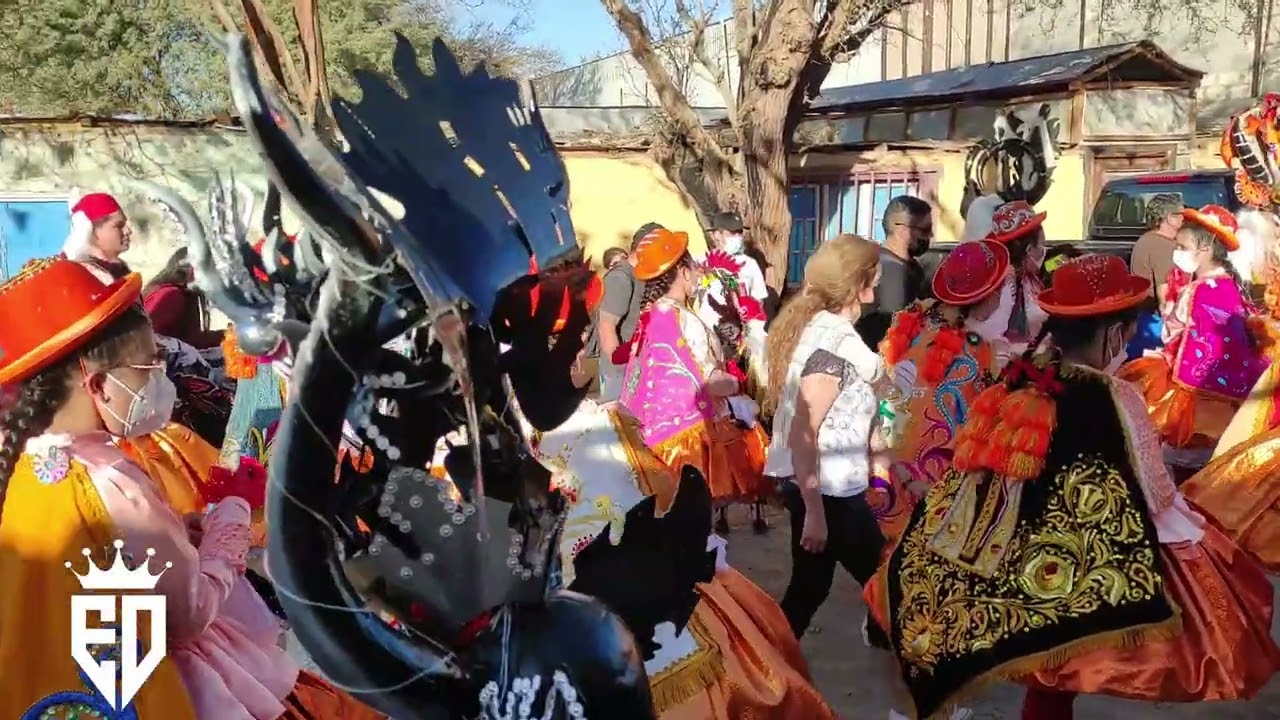 Diablada de Iquique Siervos De Maria - Tirana 2022 15-Julio