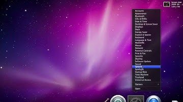 System Preferences and jumping to preference panes