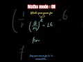 Solve for m #ytshorts#maths#shortvideo#shorts#short#youtubeshorts#youtube#mathschallenge#yt#algebra