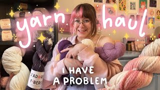 Yarn Unboxing & Haul! Handdyed Yarns from Small Businesses