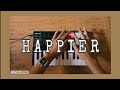 Happier - Marshmello x Bastille ( Midi Keyboard Cover) [instrumental]