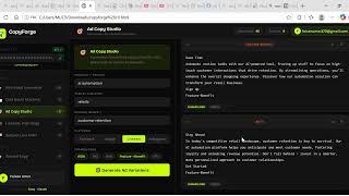 Best AI Copywriting Tool for High-Converting Ads & SaaS (CopyForge Demo)