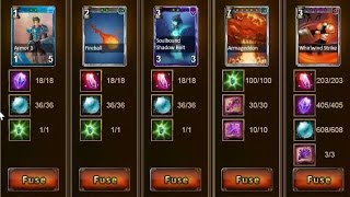 Rise of Mythos - Requirements for Legend Skill Fuse