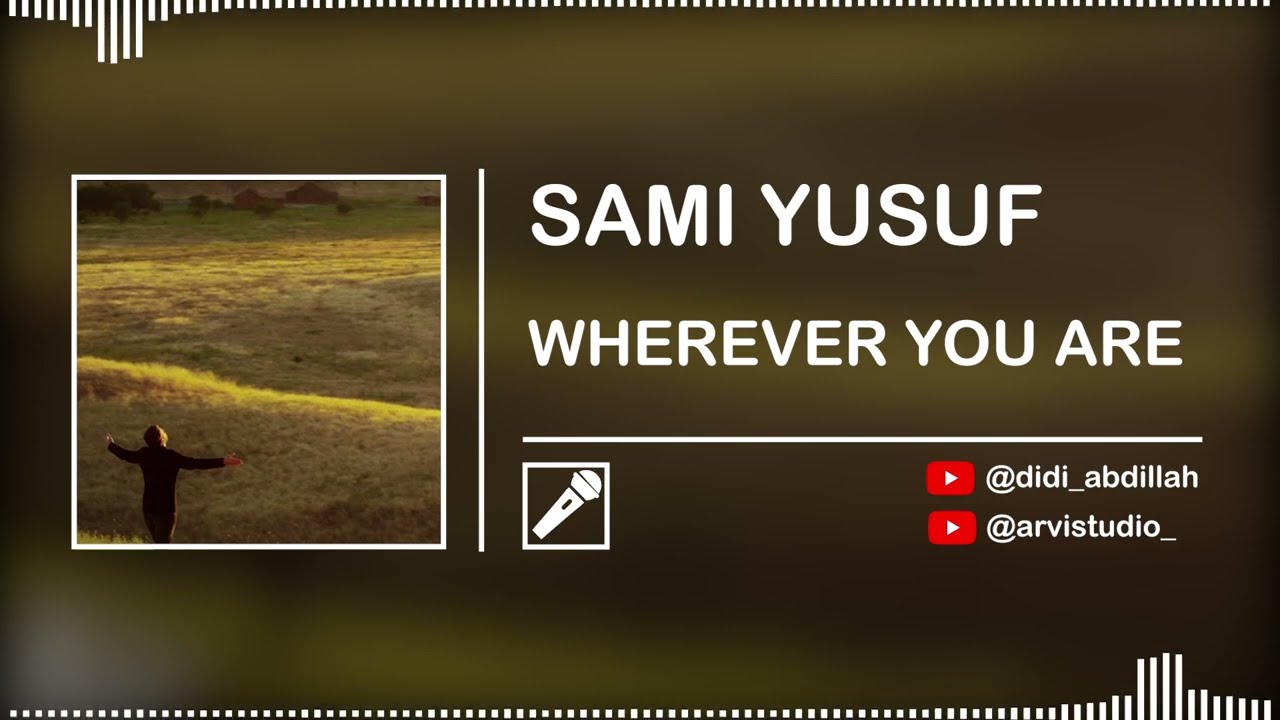 SAMI YUSUF - WHEREVER YOU ARE || (Isolated Vocal Only)