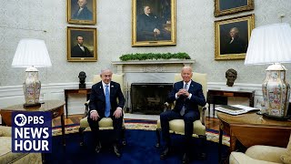 Father of American hostage in Gaza shares insight on meeting with Biden and Netanyahu