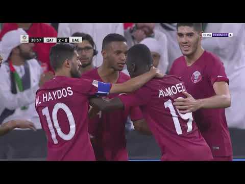 ملخص قطر 4 0 الإمارات نصف النهائي كأس آسيا 2019