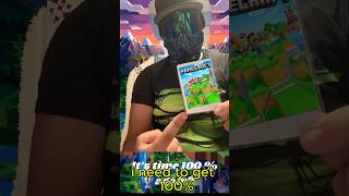 Its time to get 100 in Minecraft again?